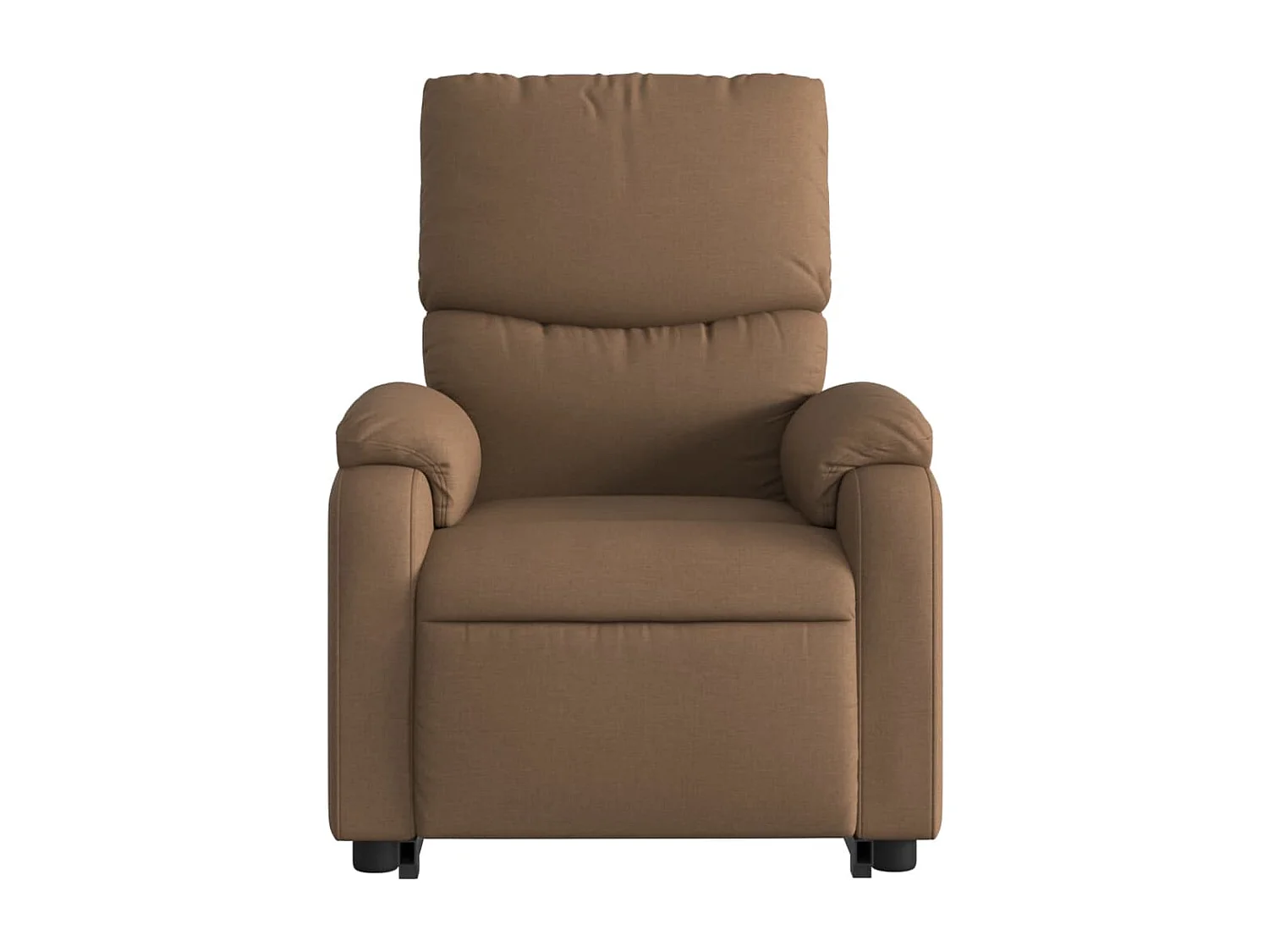 Fauteuil inclinable-Chaise de relax-Fauteuil salon Marron Tissu SHL3228