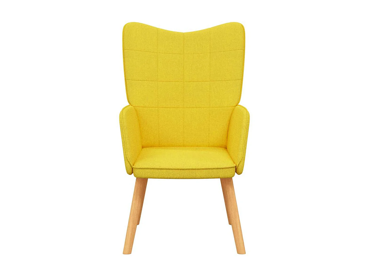 Relaxsessel | Lounge Sessel Senfgelb Stoff SHL11846