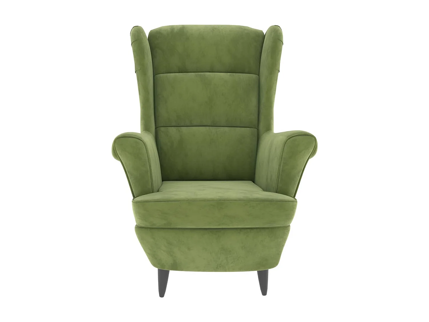 Relaxsessel | Lounge Sessel für Wohnzimmer Hellgrün Samt SHL35799