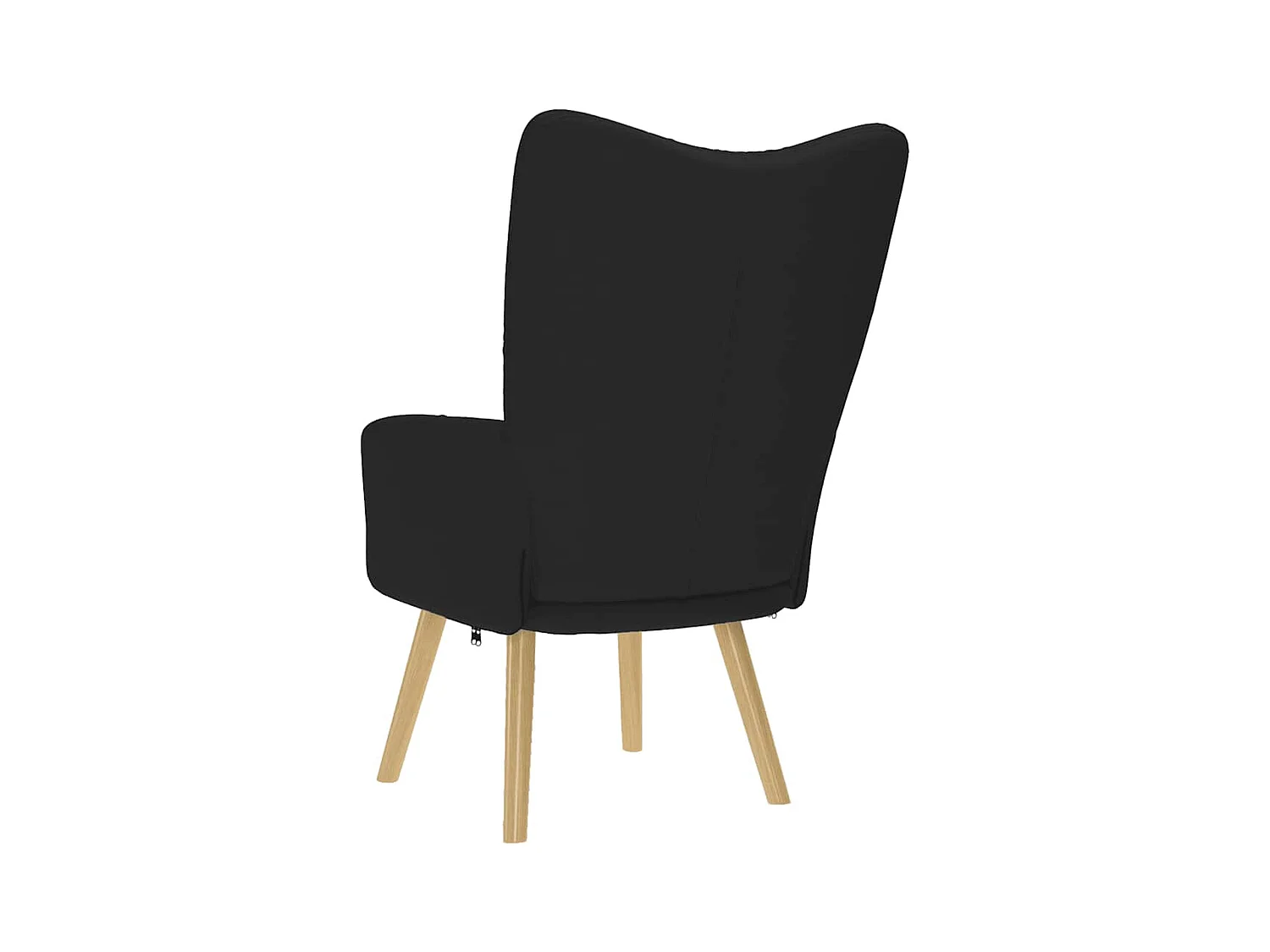 Sillón de relax | Silla de relax de tela negro SHL3270