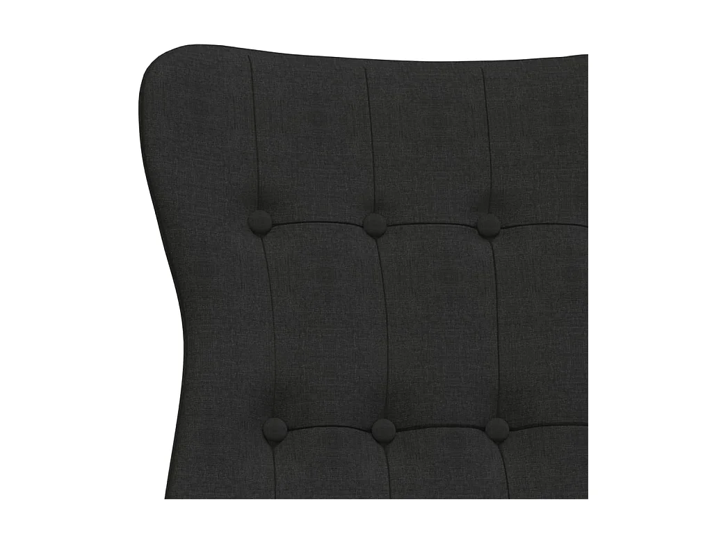 Poltrona | Cadeira Relax tecido preto SHL657516