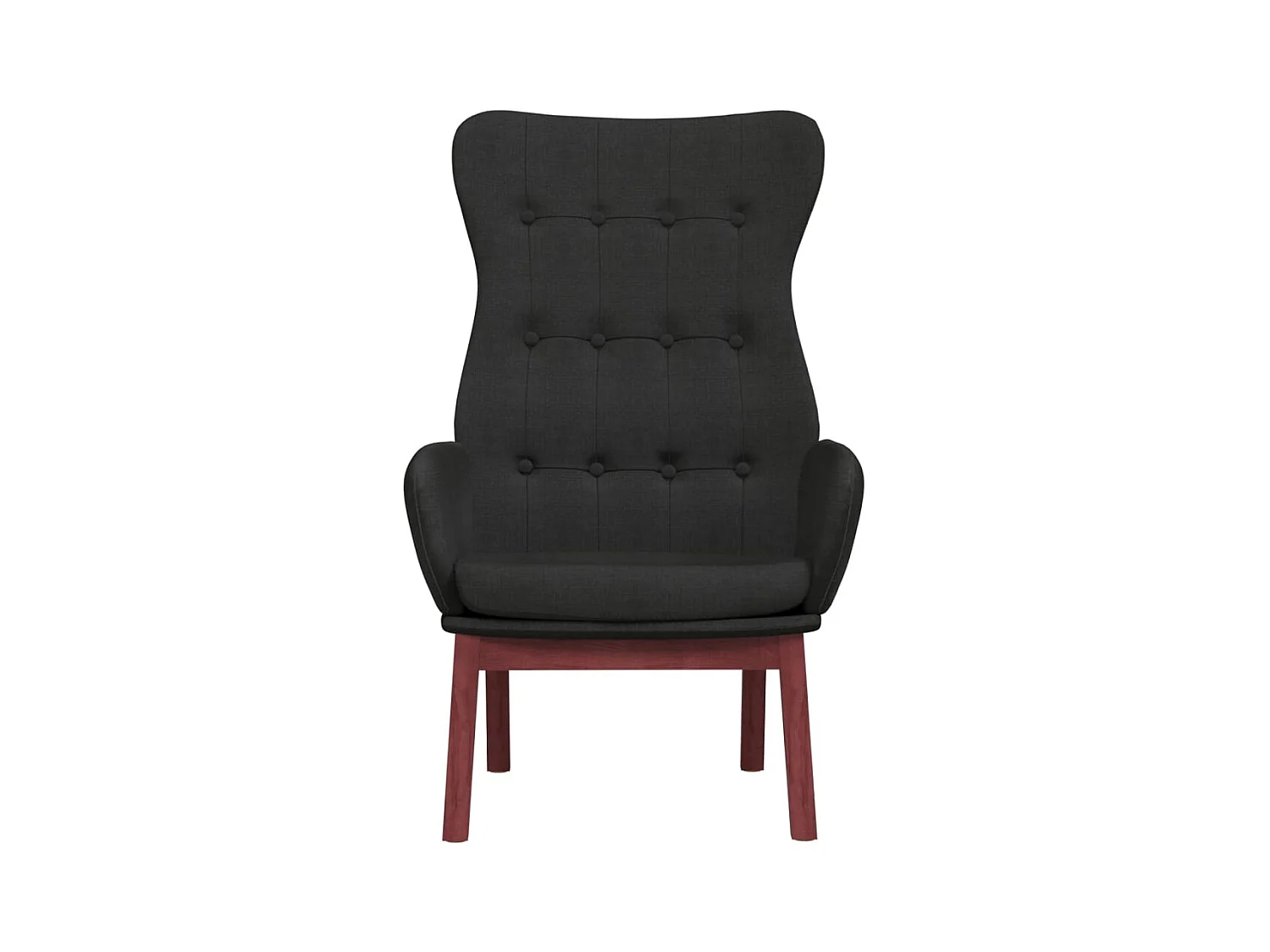 Sillón de relax | Silla de relax de tela negro SHL8667