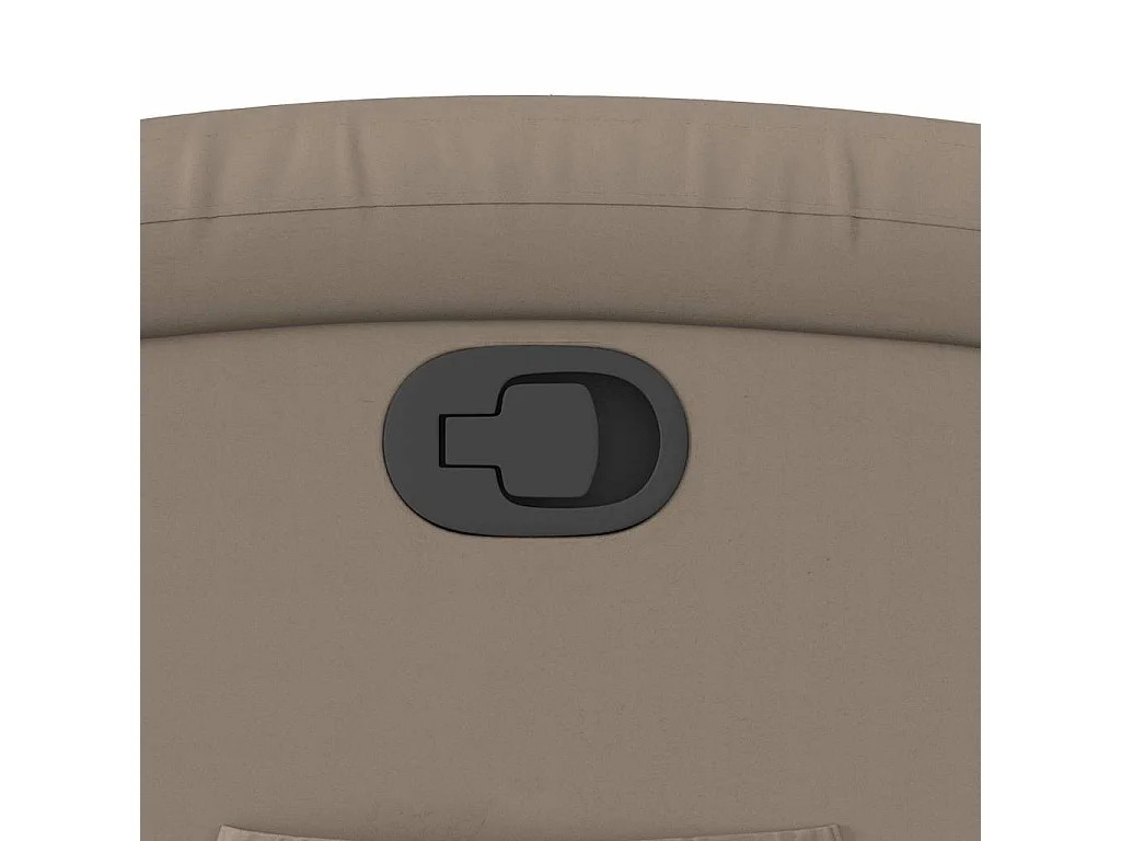 Sillón de relax | Sillón reclinable de cuero sintético color capuchino SHL8286