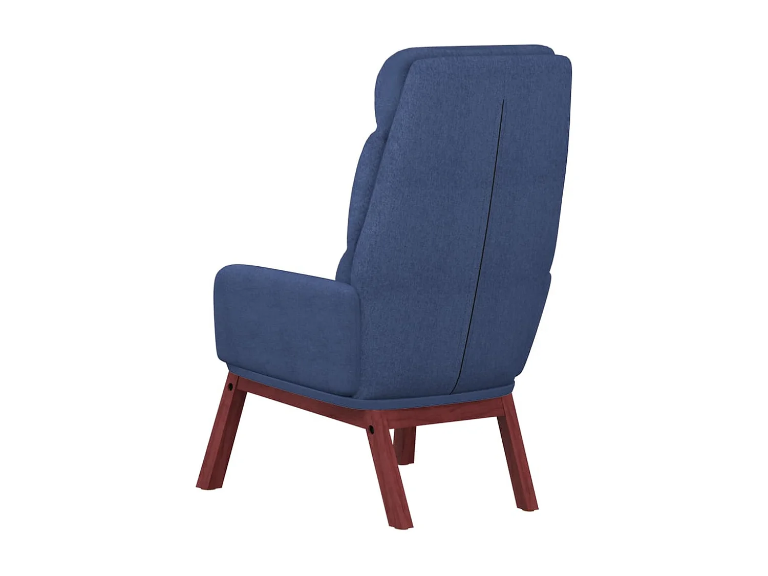 Relaxstoel | Fauteuil stof blauw