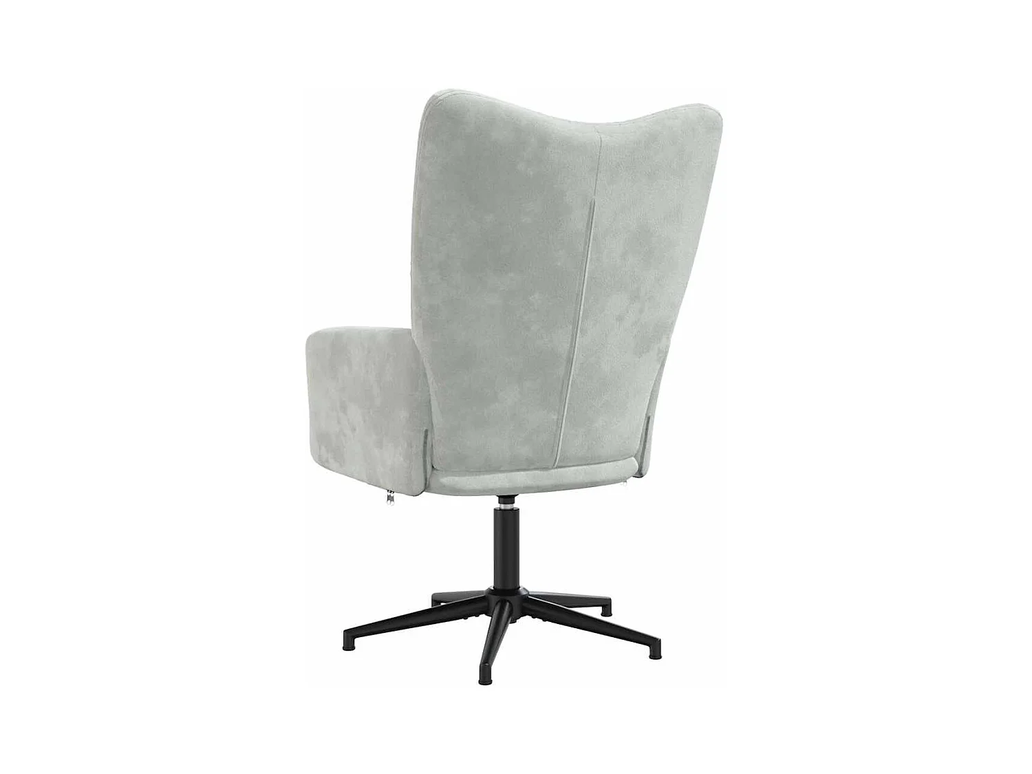 Poltrona | Cadeira Relax veludo cinzento-claro SHL304341