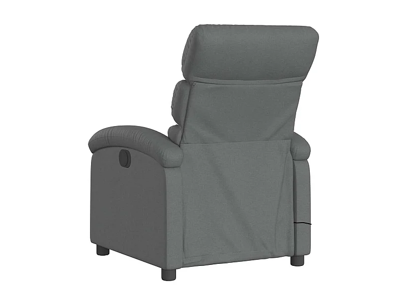 Sillón de salón | Silla | Sillón de masaje reclinable de tela gris oscuro SHL4623