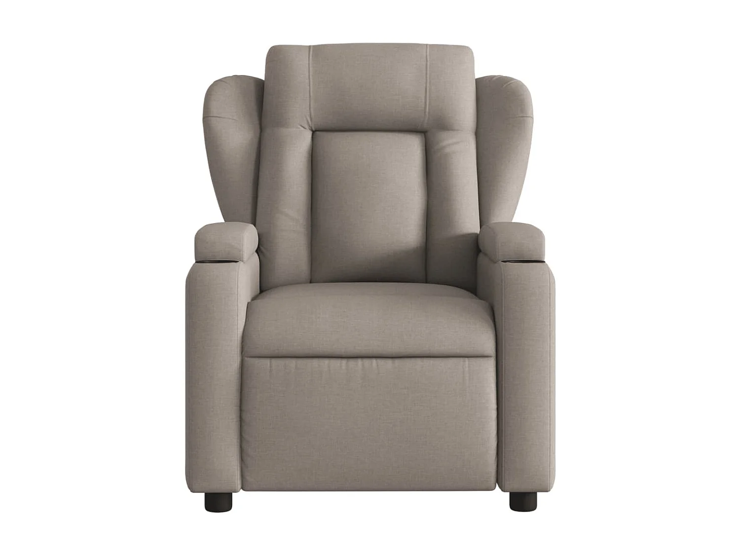 Relaxsessel | Lounge Sessel für Wohnzimmer Taupe Stoff SHL51001