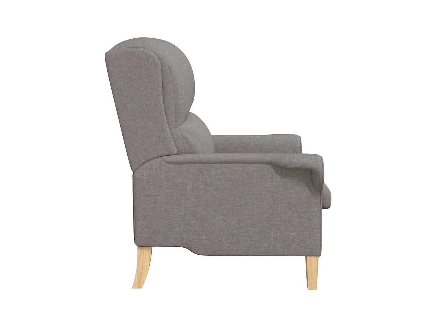 Poltrona | Cadeira Relax Cinzento-acastanhado 76x94x102 cm tecido SHL786418