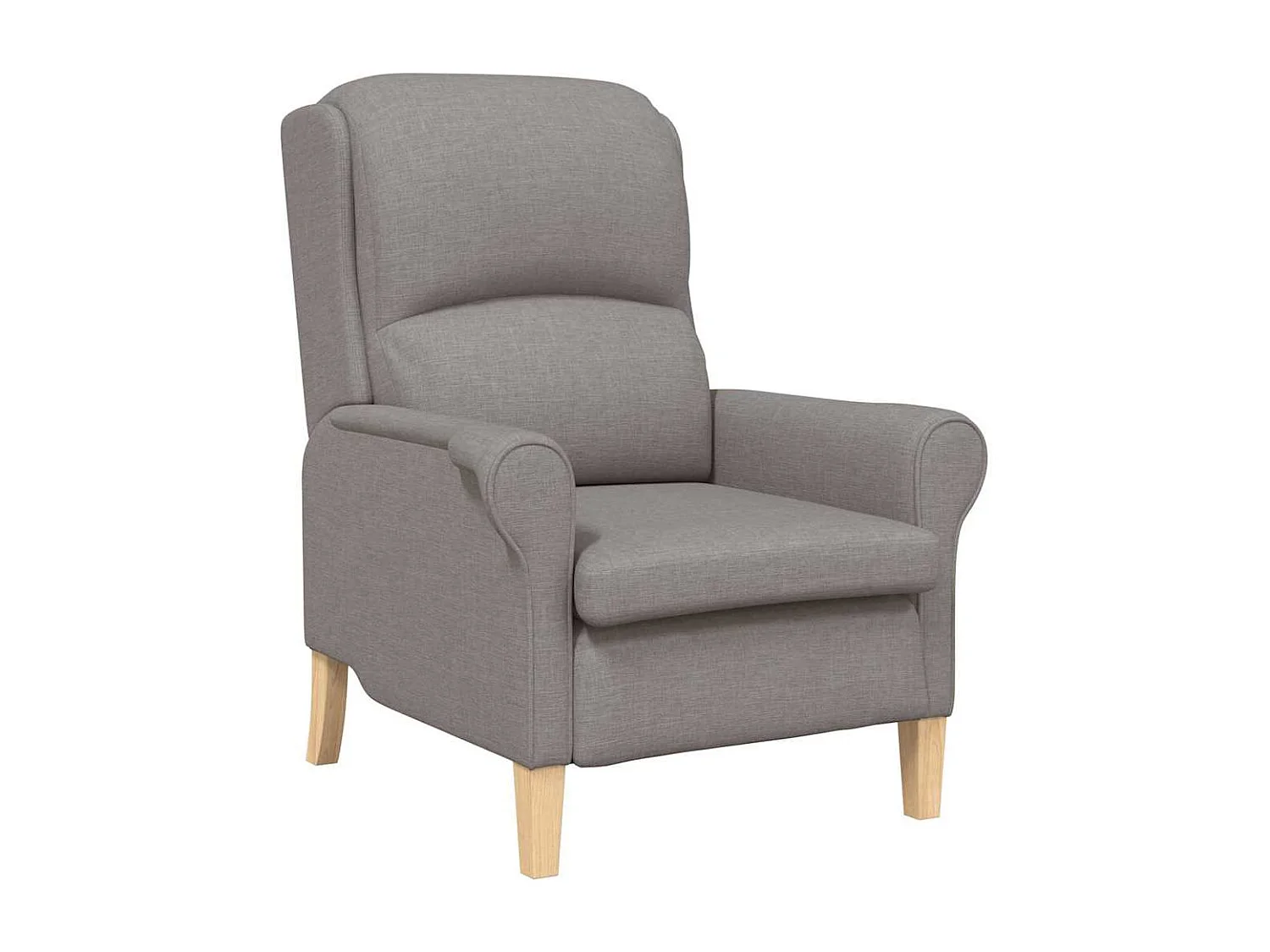 Fauteuil de Salon-Chaise de relax Taupe 76x94x102 cm tissu SHL1971