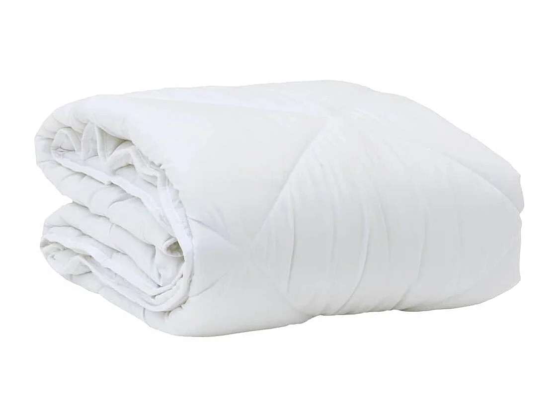 Duvet avec Oreiller | Ensemble de literie Autre 2 pcs Blanc 155 x 200 cm Microfibre