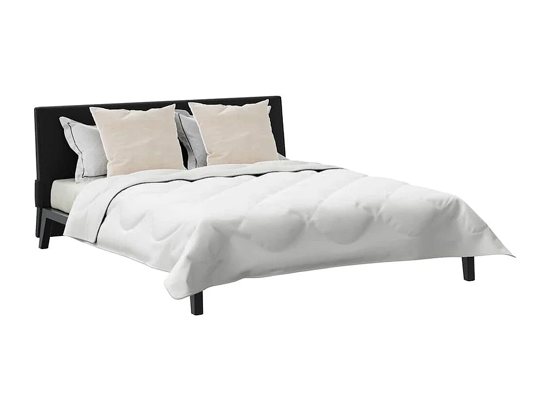 Duvet avec Oreiller | Ensemble de literies Autre 3 pcs Blanc 200 x 200 cm Microfibre