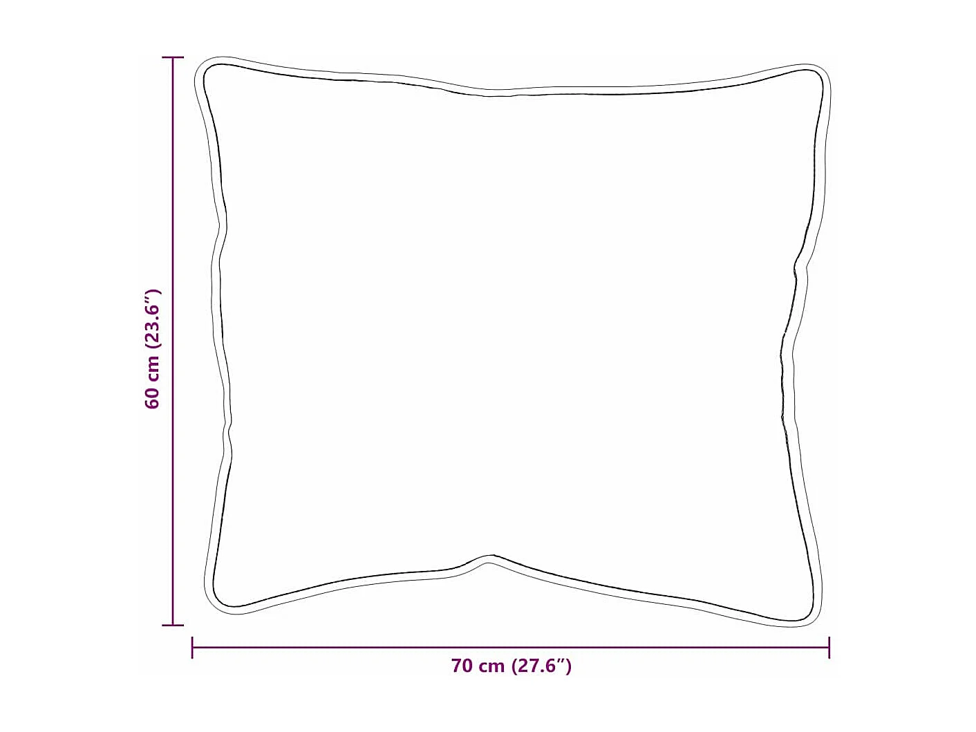 Duvet avec Oreiller | Ensemble de literie 2 pcs Blanc 135 x 220 cm Microfibre