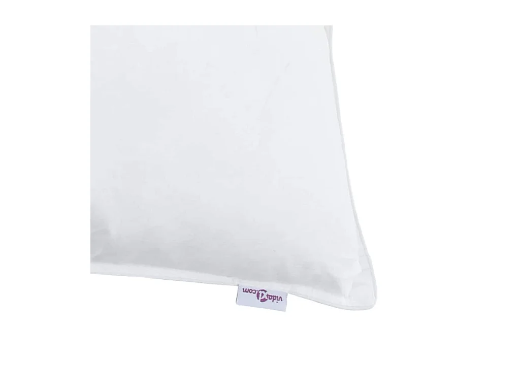 Ensemble de Duvet avec Oreiller | Ensemble de literie 2 pcs Blanc 155 x 220 cm Bas