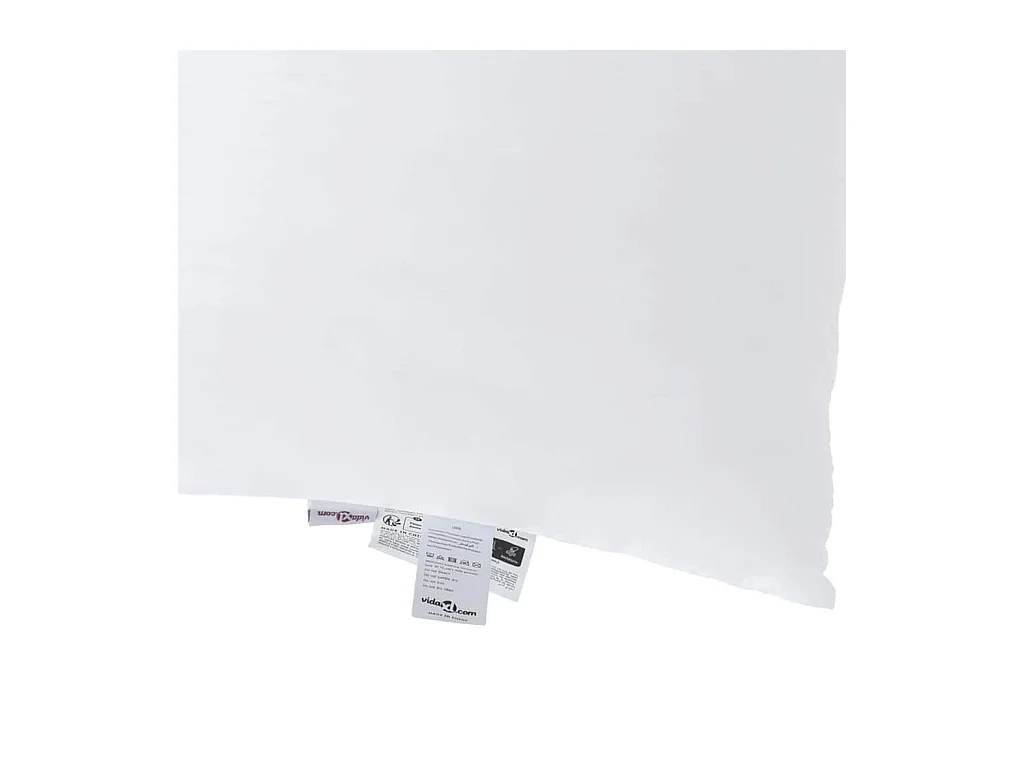 Duvet avec Oreiller | Ensemble de literies Autre 3 pcs Blanc 260 x 220 cm Microfibre
