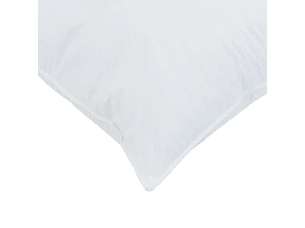 Duvet avec Oreiller | Ensemble de literie Autre 2 pcs Blanc 135 x 200 cm Microfibre