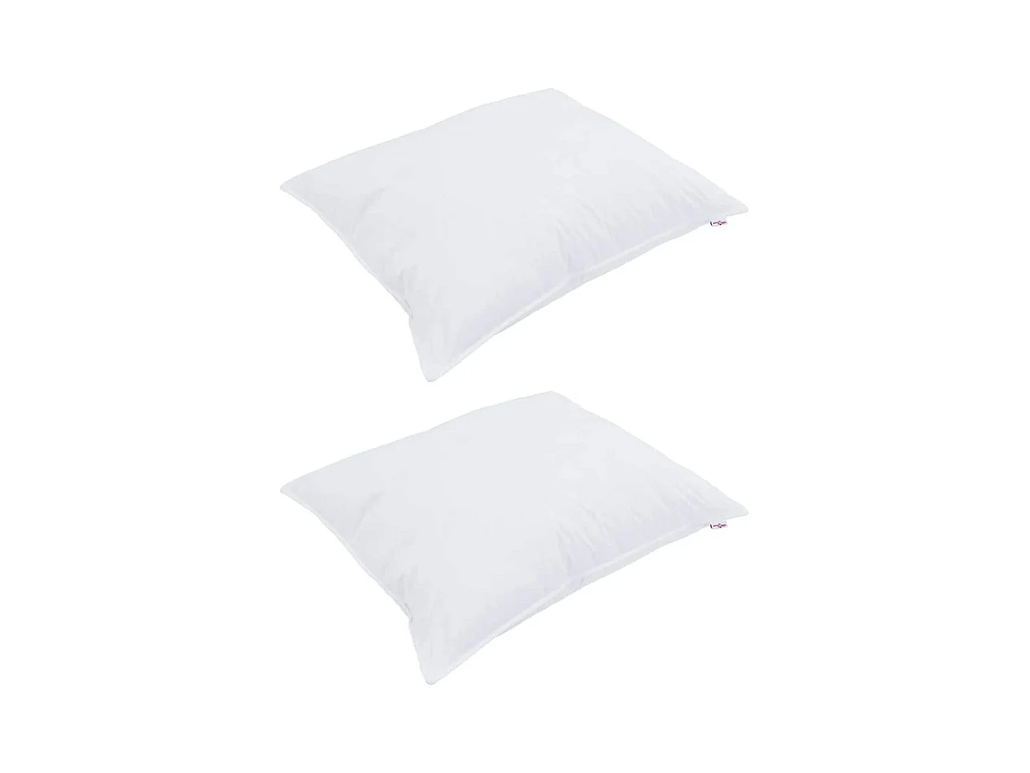 Duvet d'hiver avec Oreiller | Ensemble de literie 3 pcs Blanc 240 x 220 cm Microfibre