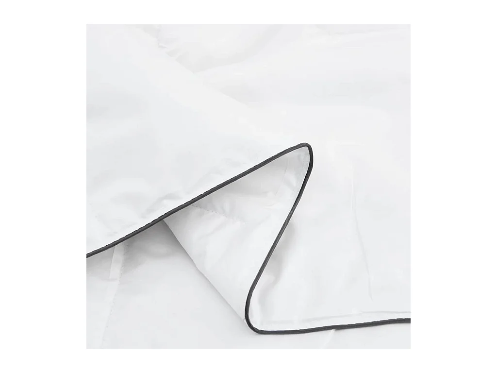 Ensemble de Duvet avec Oreiller | Ensemble de literie 2 pcs Blanc 155 x 200 cm Bas