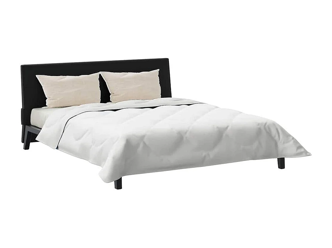 Duvet d'hiver avec Oreiller | Ensemble de literie 3 pcs Blanc 260 x 220 cm Microfibre