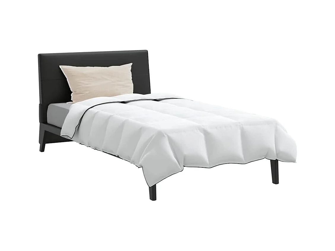 Ensemble de Duvet avec Oreiller | Ensemble de literie 2 pcs Blanc 135 x 200 cm Bas