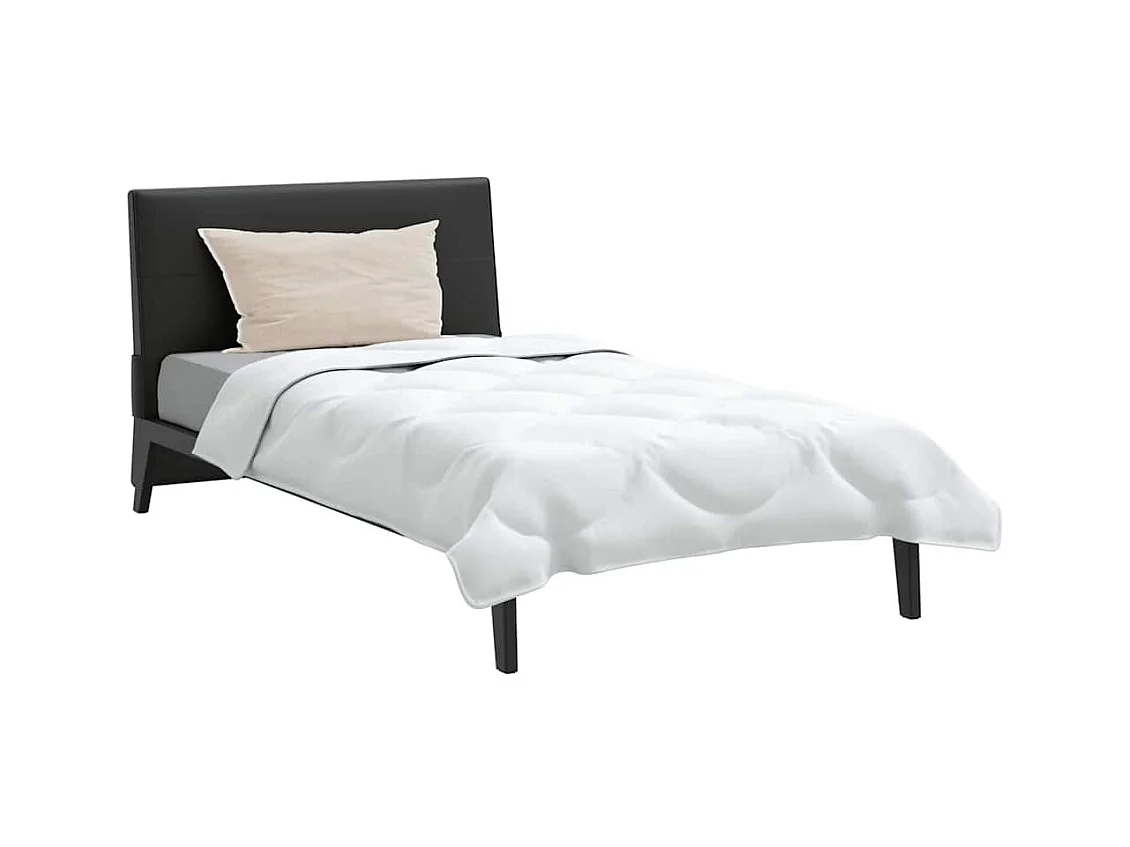 Duvet avec Oreiller | Ensemble de literie 2 pcs Blanc 155 x 200 cm Microfibre