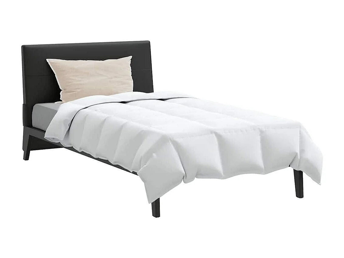 Ensemble de Duvet avec Oreiller | Ensemble de literie 2 pcs Blanc 140 x 220 cm Bas