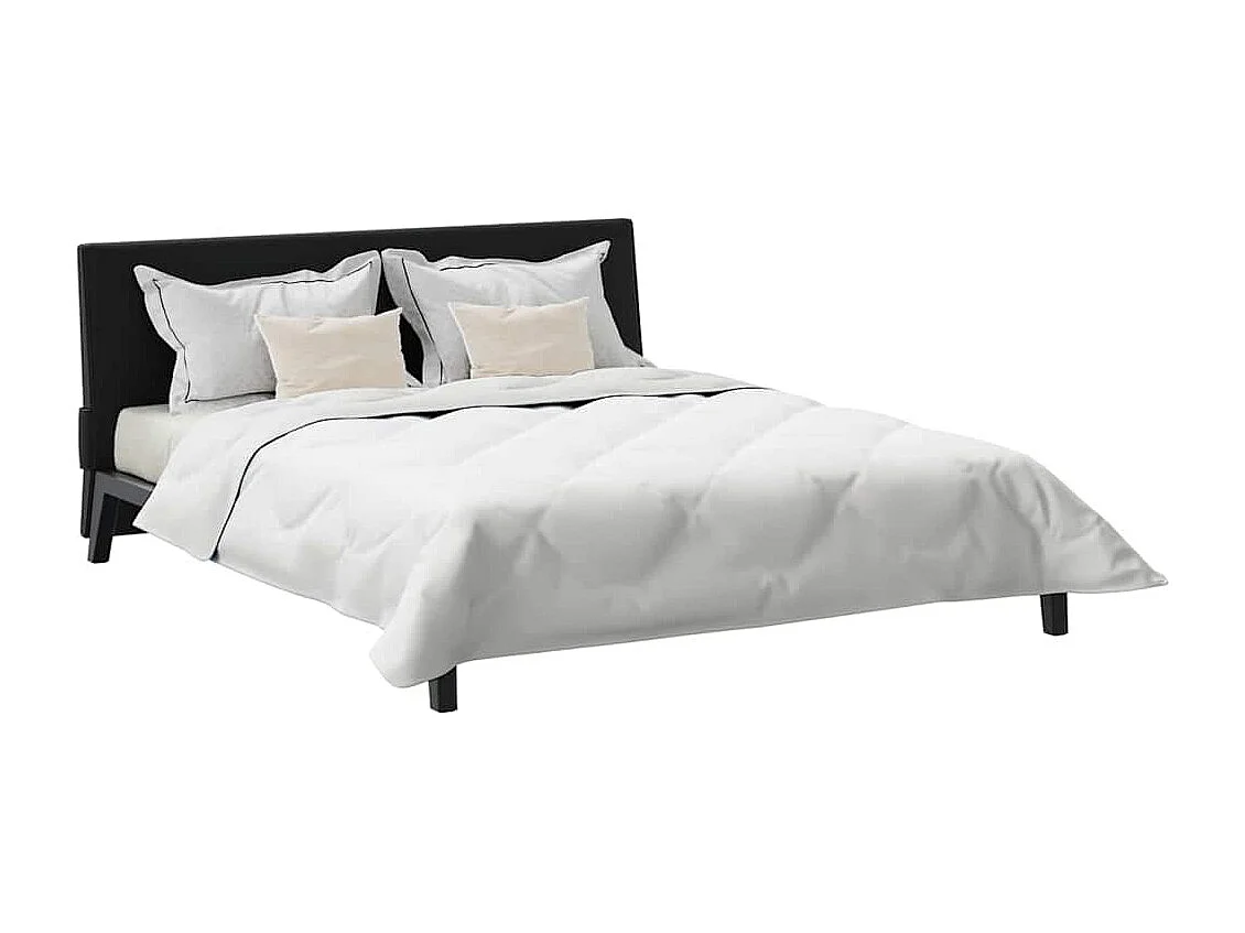 Duvet d'hiver avec Oreiller | Ensemble de literie 3 pcs Blanc 200 x 220 cm Microfibre