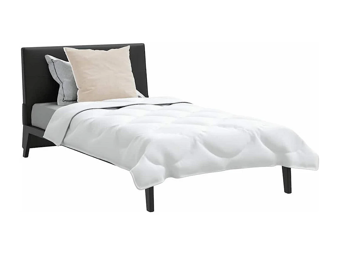 Duvet avec Oreiller | Ensemble de literie 2 pcs Blanc 140 x 200 cm Microfibre