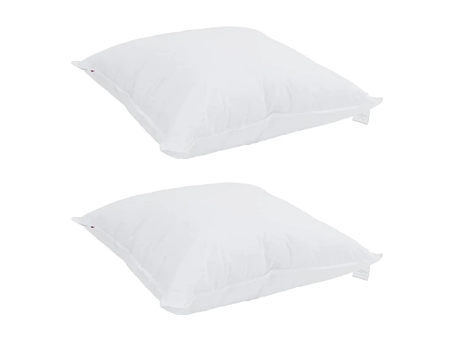 Duvet d'hiver avec Oreiller | Ensemble de literie 3 pcs Blanc 240 x 260 cm Microfibre