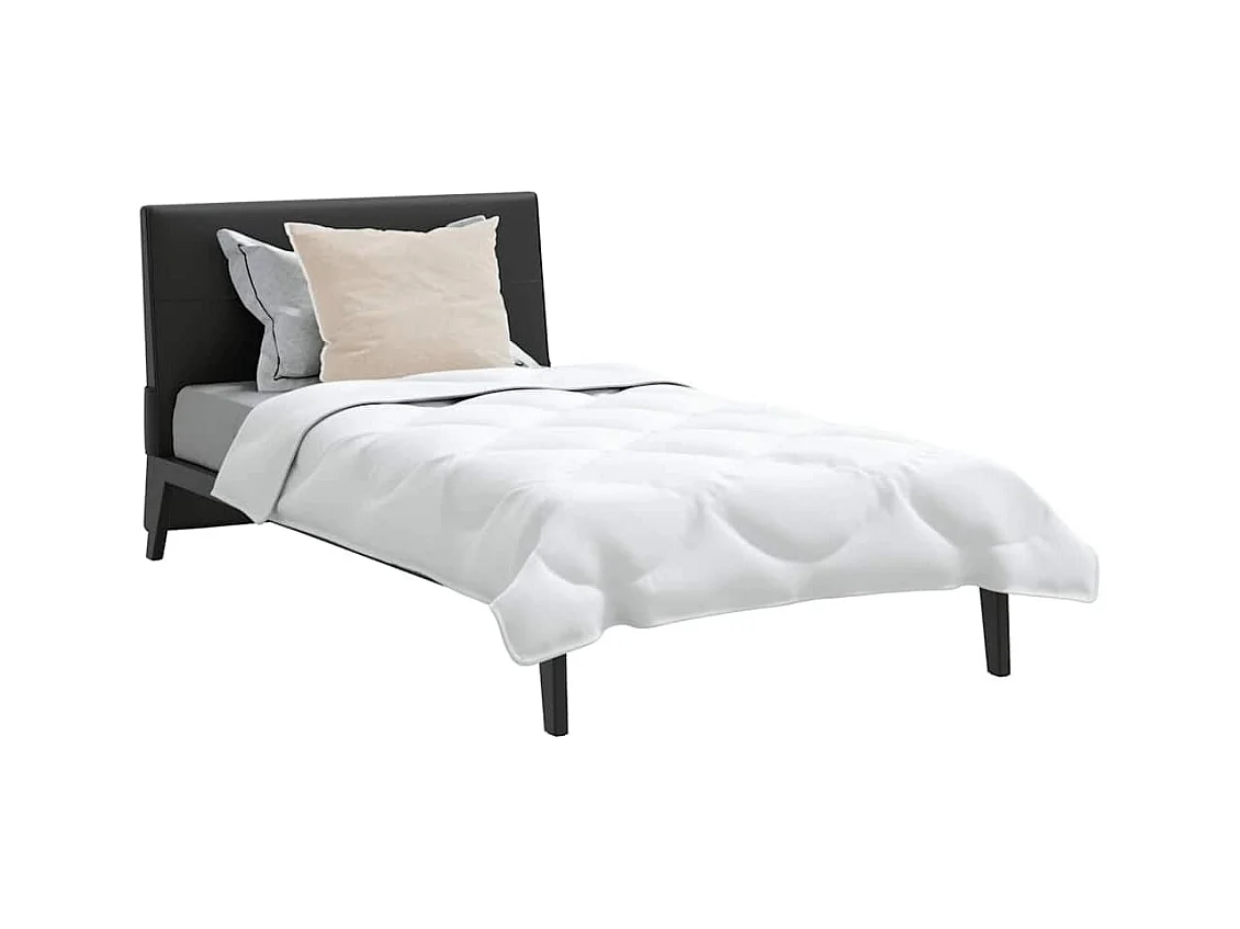 Duvet avec Oreiller | Ensemble de literie 2 pcs Blanc 140 x 200 cm Microfibre