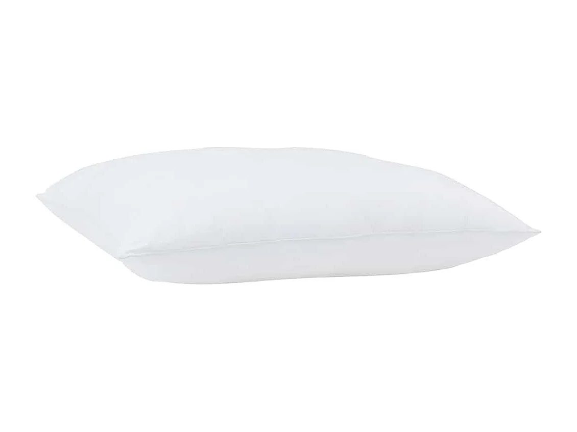 Duvet d'hiver avec Oreiller | Ensemble de literie 3 pcs Blanc 240 x 200 cm Microfibre