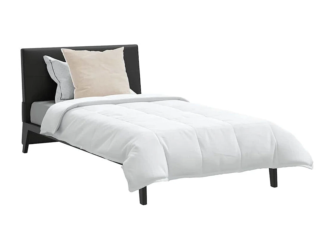 Ensemble de Couette avec oreiller 2 pcs Duvets | Couverture Blanc 135 x 220 cm Bas