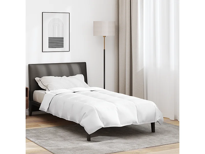 Couettes & Duvets | Couverture Blanc 135 x 200 cm Bas