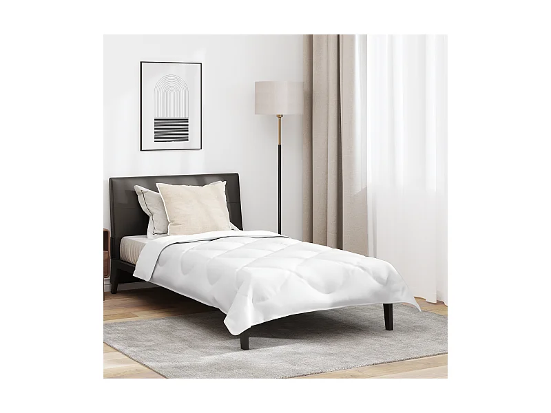 Duvet | Couette  toutes saisons Blanc 140 x 200 cm Microfibre