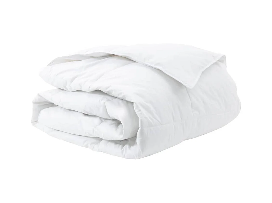 Couettes & Duvets | Couverture Blanc 240 x 200 cm Bas