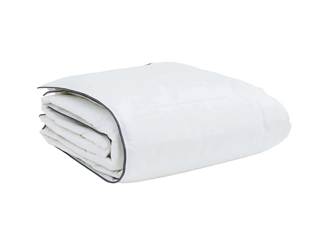 Duvet d'hiver | Couette Blanc 155 x 200 cm Bas