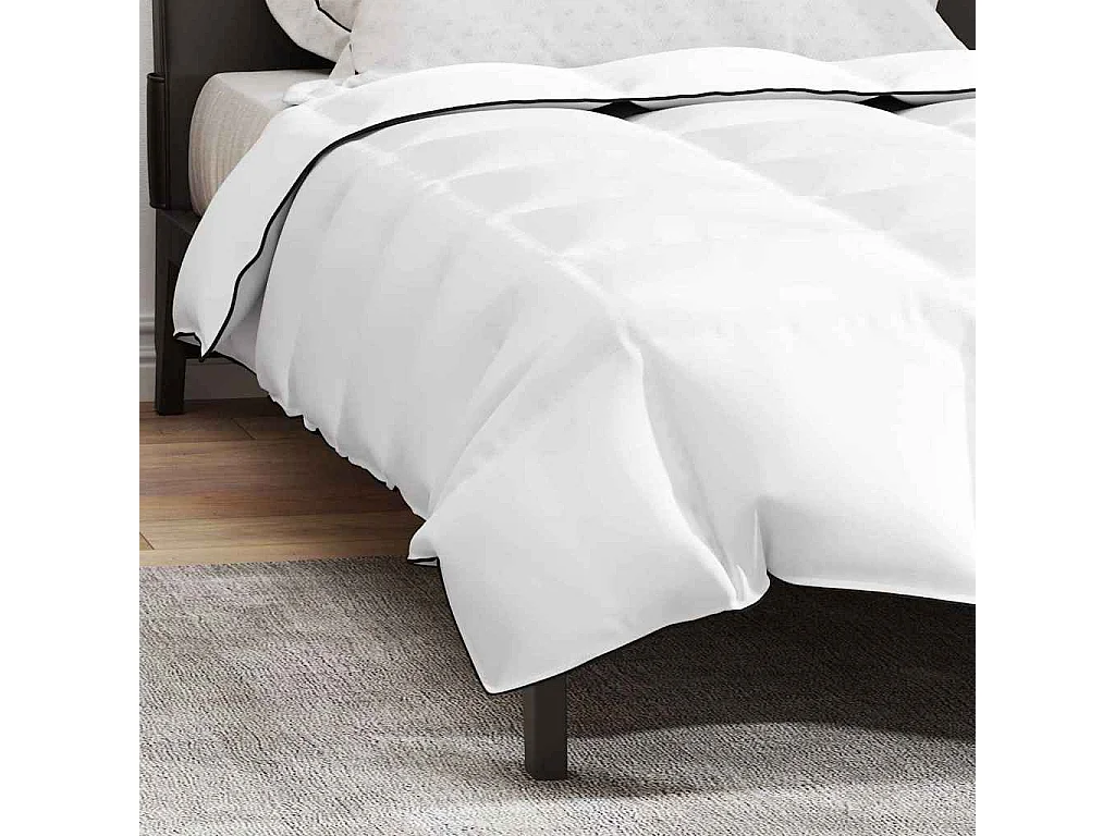 Duvet d'hiver | Couette Blanc 155 x 200 cm Bas