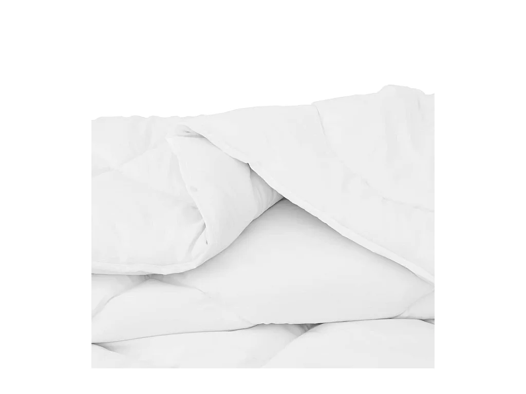 Couette | Duvet | Couverture Autre avec oreiller 3 pcs Blanc 240 x 260 cm Microfibre