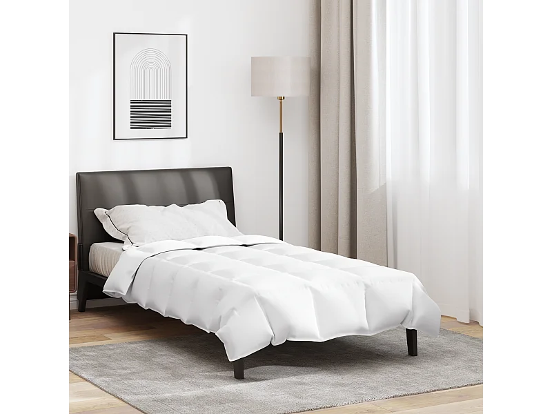 Couettes & Duvets | Couverture Blanc 135 x 220 cm Bas