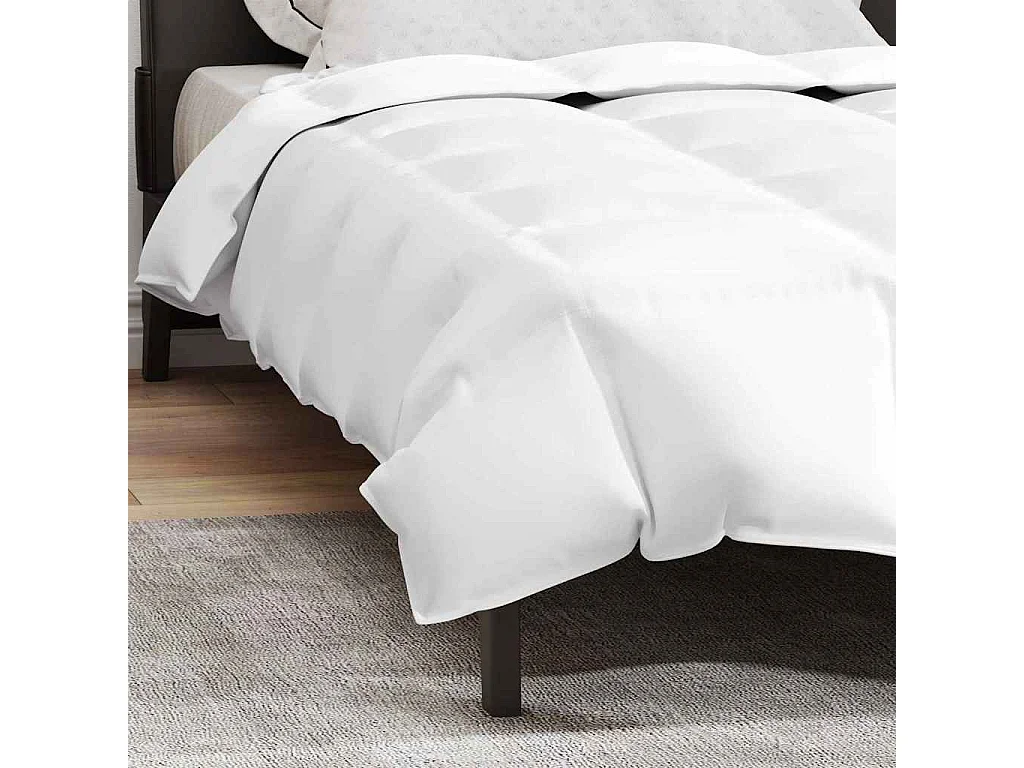 Couettes & Duvets | Couverture Blanc 155 x 200 cm Bas