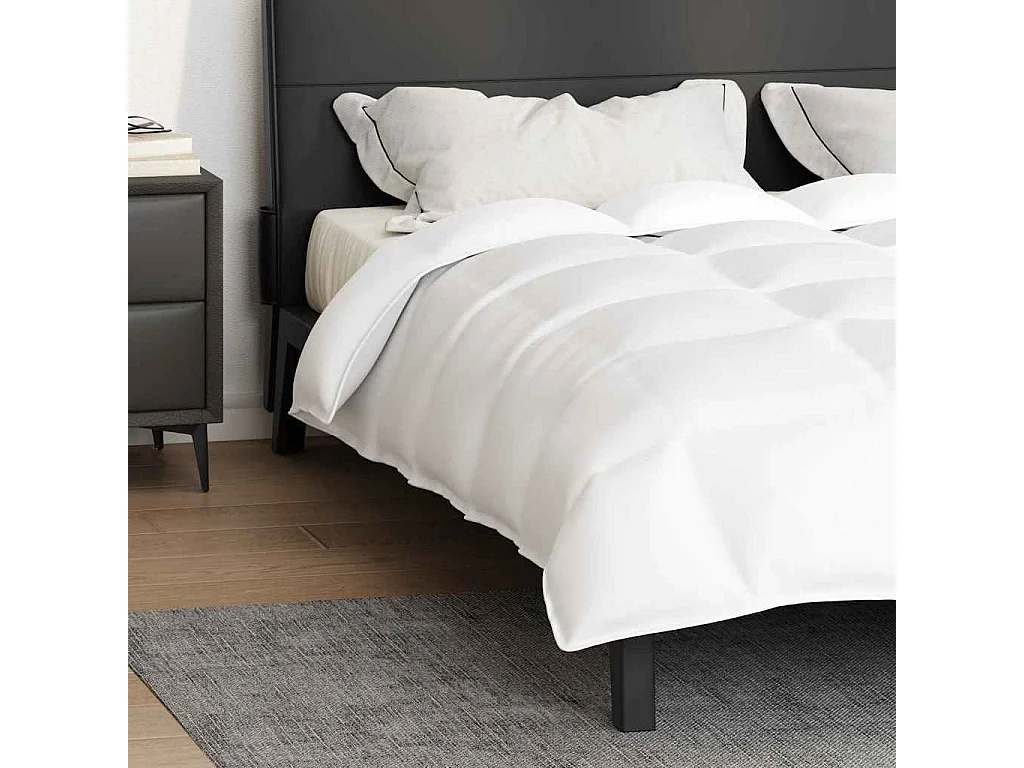 Couettes & Duvets | Couverture Blanc 260 x 220 cm Bas