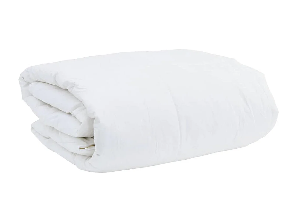 Couettes & Duvets | Couverture Blanc 260 x 220 cm Bas