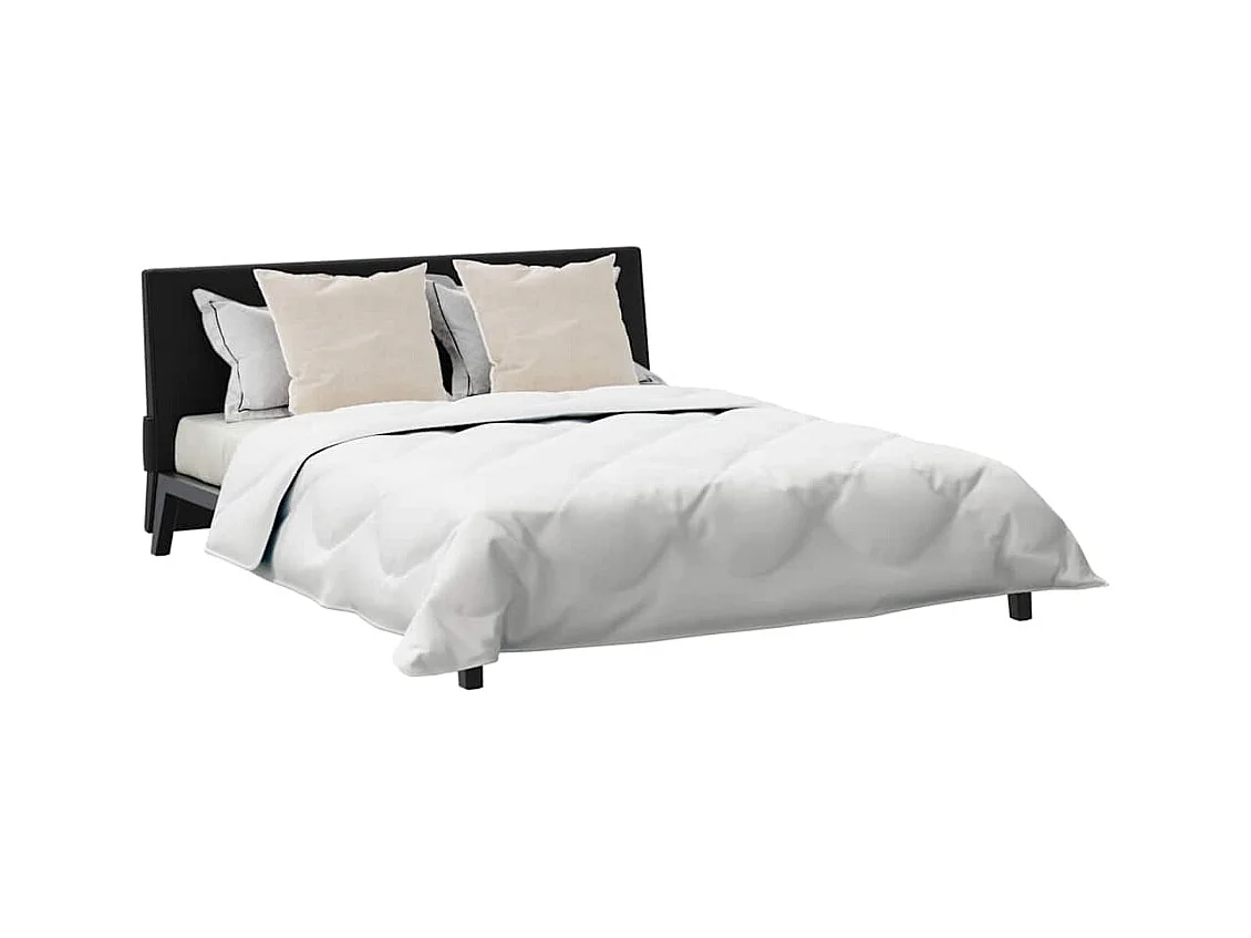 Ensemble de Couette 3 pcs Duvets | Couverture Blanc 200 x 220 cm Microfibre