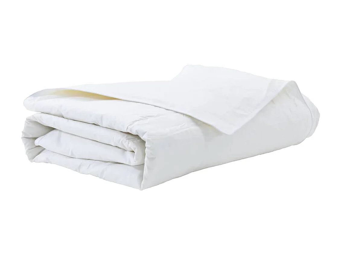 Couettes & Duvets | Couverture Blanc 155 x 220 cm Bas