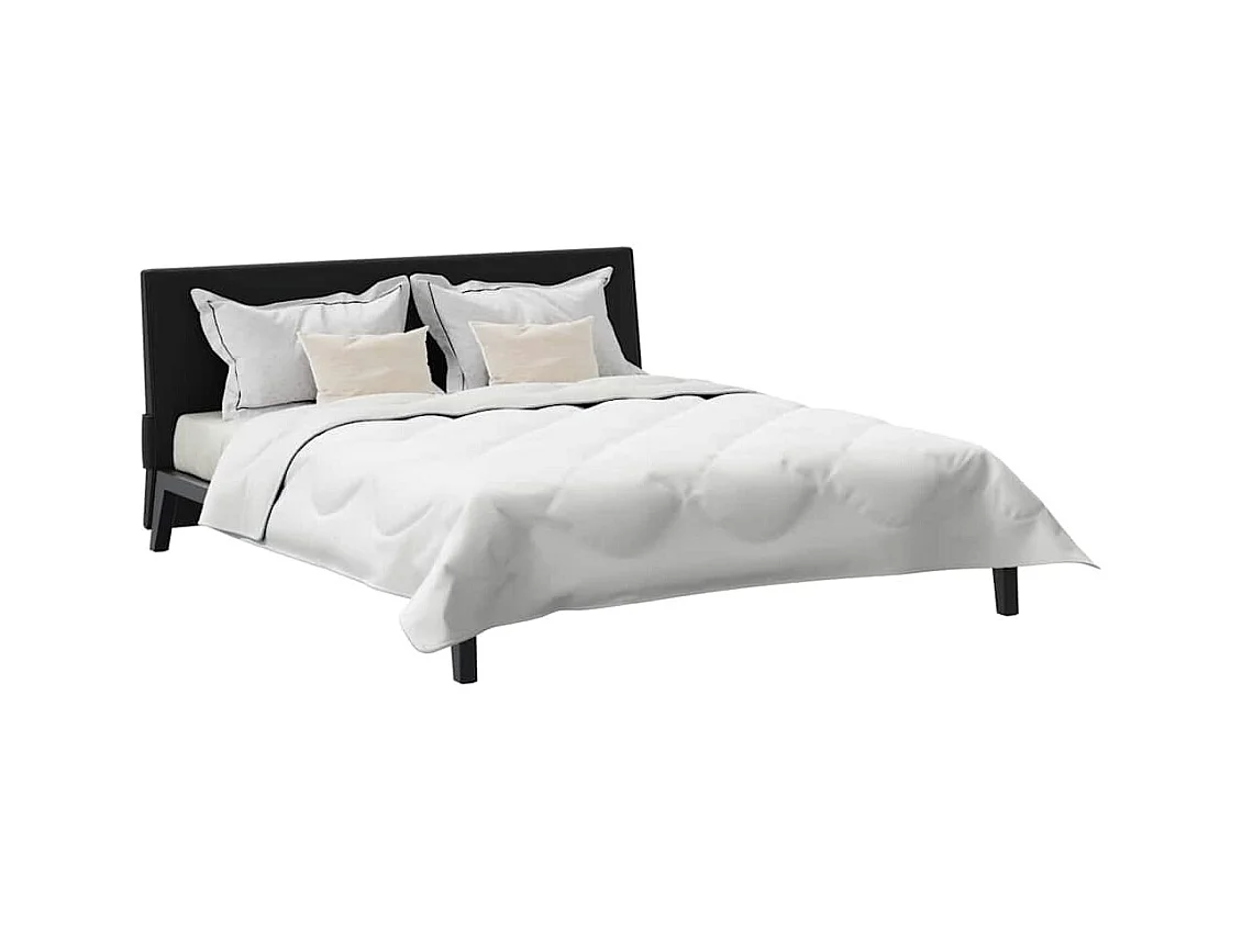 Couette | Duvet | Couverture Autre avec oreiller 3 pcs Blanc 240 x 220 cm Microfibre