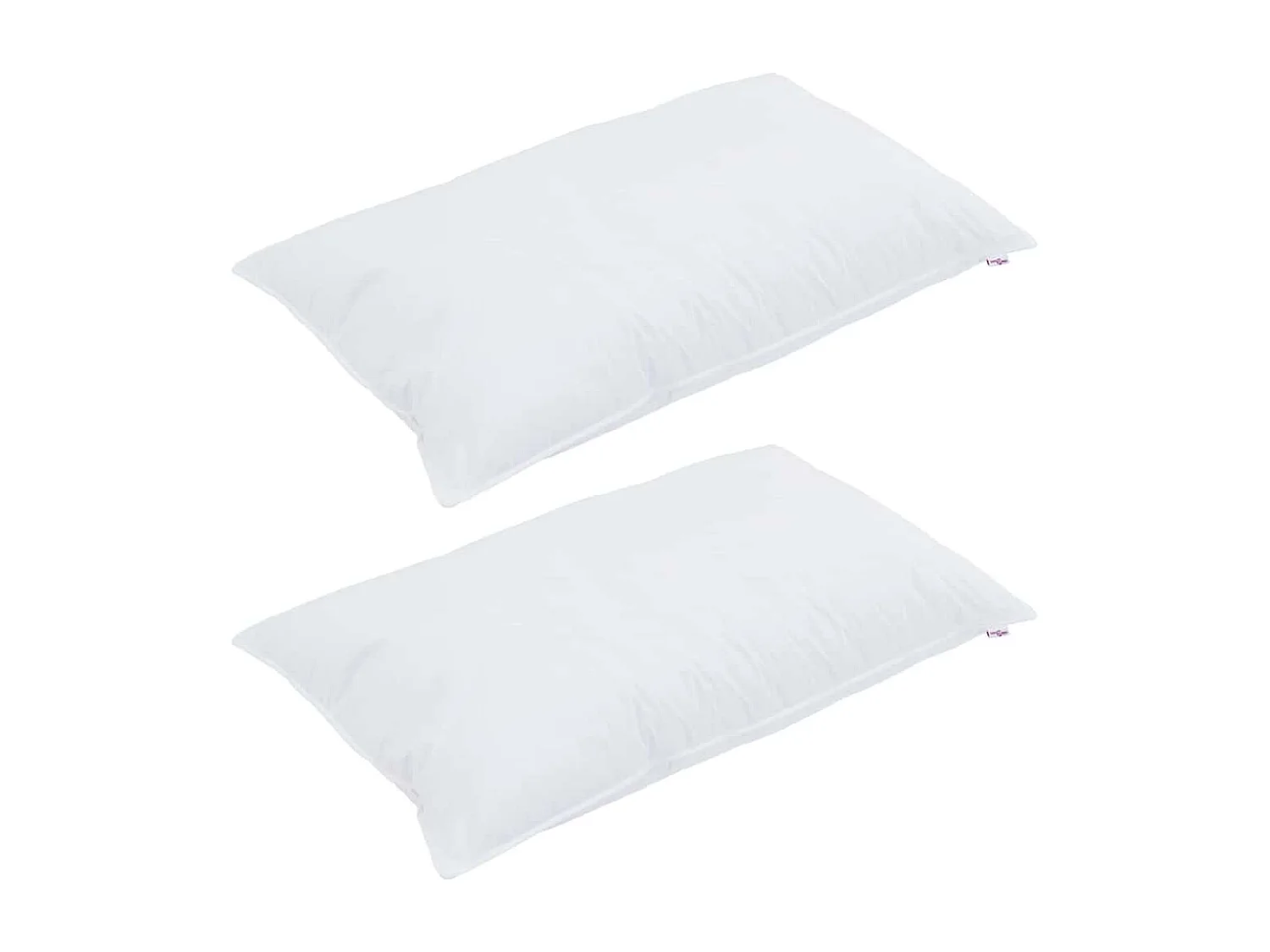 Ensemble de Couette 3 pcs Duvets | Couverture Blanc 200 x 220 cm Microfibre