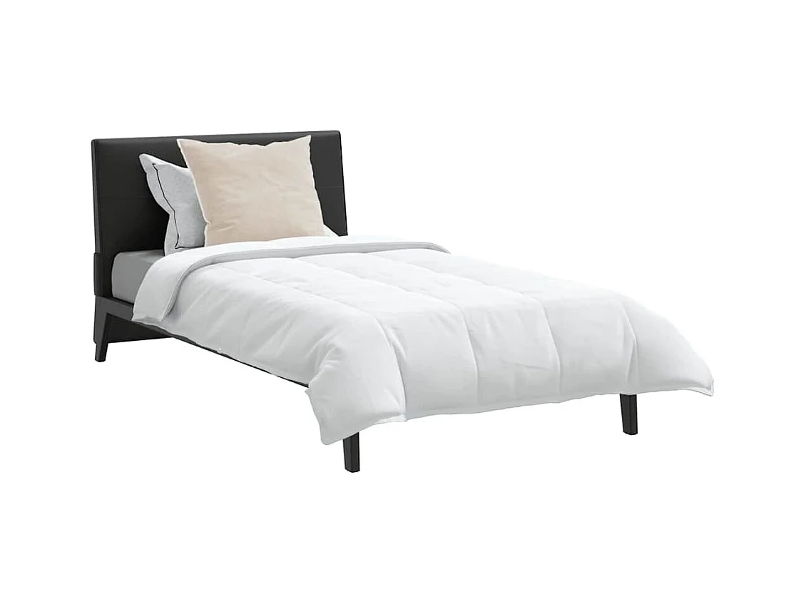 Ensemble de Couette avec oreiller 2 pcs Duvets | Couverture Blanc 155 x 220 cm Bas