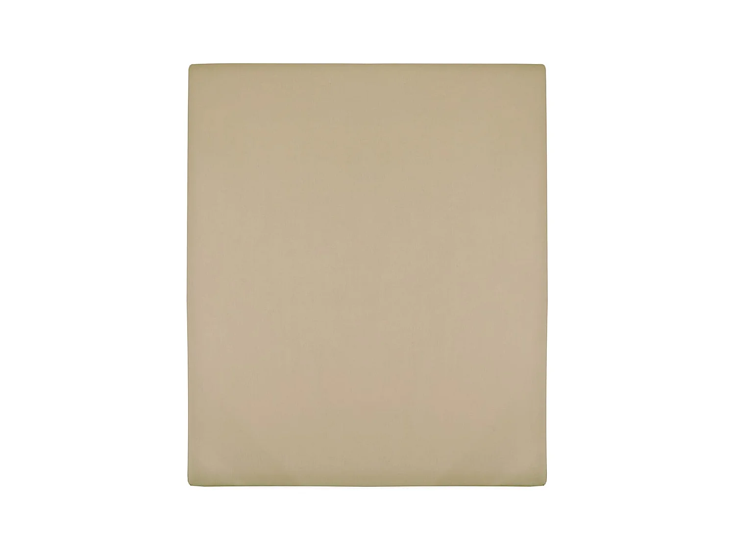 Draps-housses Jersey 2 pcs | Protege-matelas | Housse de matelas Taupe 140x200 cm Coton