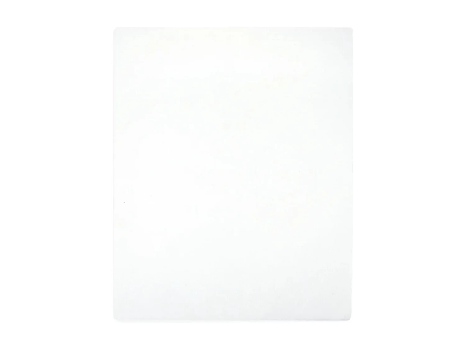 Drap-housse | Protege-matelas | Housse de matelas Jersey Blanc 140x200 cm Coton