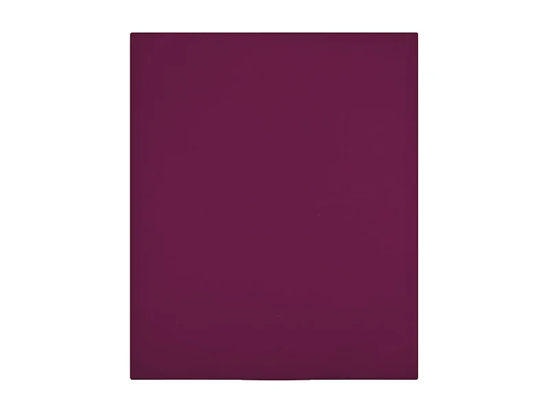 Draps-housses Jersey 2 pcs | Protege-matelas | Housse de matelas Bordeaux 160x200 cm Coton