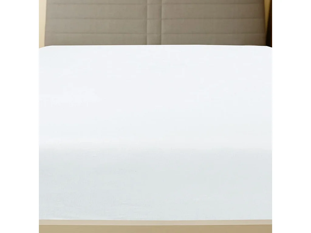 Draps-housses Jersey 2 pcs | Protege-matelas | Housse de matelas Blanc 140x200 cm Coton